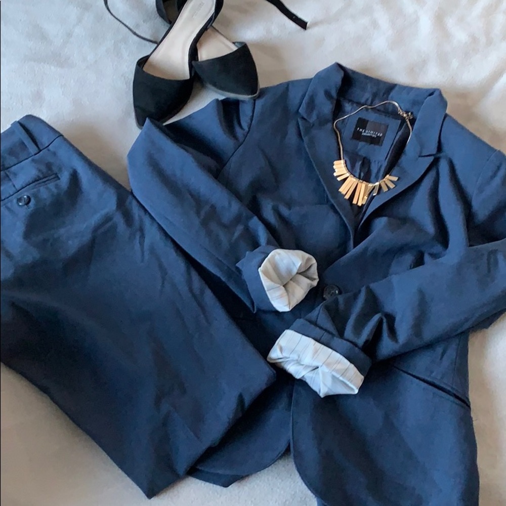 The Limited Blue Suit Set